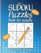 Medium Sudoku Book For Adults