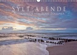 Sylt-Abende - Fotografien von Beate Zoellner (Wandkalender 2022 DIN A3 quer)