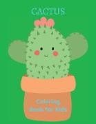 Cactus Coloring Book for Kids