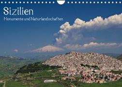 Sizilien - Monumente und Naturlandschaften (Wandkalender 2022 DIN A4 quer)