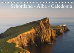 Schottland - Alba - Caledonia (Tischkalender 2022 DIN A5 quer)