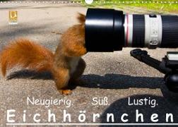 Eichhörnchen (Wandkalender 2022 DIN A3 quer)