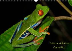 Frösche & Kröten Costa Rica (Wandkalender 2022 DIN A3 quer)