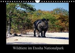 Wildtiere im Etosha Nationalpark (Wandkalender 2022 DIN A4 quer)