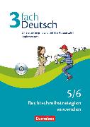 3fach Deutsch, Differenzierungsmaterial auf drei Niveaustufen, 5./6. Jahrgangsstufe, Rechtschreibstrategien anwenden, Kopiervorlagen mit CD-ROM
