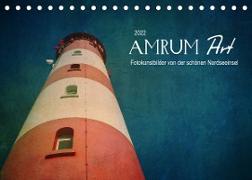 AMRUM Art (Tischkalender 2022 DIN A5 quer)