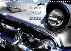 Made in the USA - Klassische Autos aus Amerika (Wandkalender 2022 DIN A4 quer)