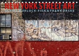 New York Street Art Kalender (Tischkalender 2022 DIN A5 quer)