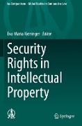 Security Rights in Intellectual Property