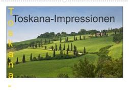 Toskana-Impressionen (Wandkalender 2022 DIN A2 quer)