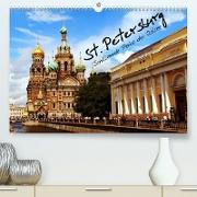 St. Petersburg (Premium, hochwertiger DIN A2 Wandkalender 2022, Kunstdruck in Hochglanz)