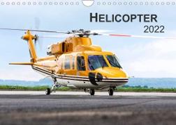 Helicopter 2022 (Wandkalender 2022 DIN A4 quer)