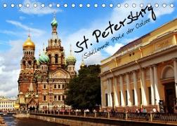 St. Petersburg (Tischkalender 2022 DIN A5 quer)