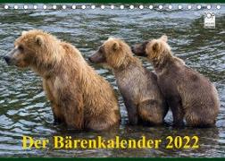Der Bärenkalender 2022 (Tischkalender 2022 DIN A5 quer)