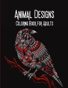 Animal Designs Coloring Book for Adults