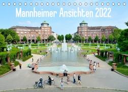 Mannheimer Ansichten 2022 (Tischkalender 2022 DIN A5 quer)