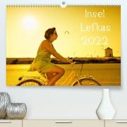 Insel Lefkas (Premium, hochwertiger DIN A2 Wandkalender 2022, Kunstdruck in Hochglanz)