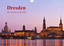 Dresden, das Florenz an der Elbe (Wandkalender 2022 DIN A4 quer)