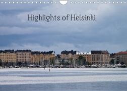 Highlights of Helsinki (Wandkalender 2022 DIN A4 quer)