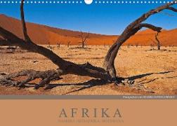 Afrika Impressionen. NAMIBIA - SÜDAFRIKA - BOTSWANA (Wandkalender 2022 DIN A3 quer)