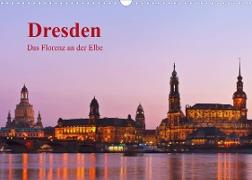 Dresden, das Florenz an der Elbe (Wandkalender 2022 DIN A3 quer)