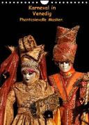Karneval in Venedig - Phantasievolle Masken (Wandkalender 2022 DIN A4 hoch)