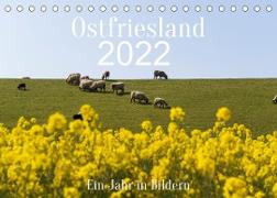 Ostfriesland - Ein Jahr in Bildern (Tischkalender 2022 DIN A5 quer)