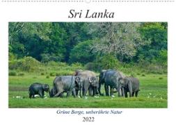 Sri Lanka, Grüne Berge - unberührte Natur (Wandkalender 2022 DIN A2 quer)