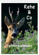 Rehe & Co / Planer (Wandkalender 2022 DIN A4 hoch)