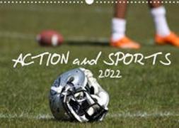 Action and Sports (Wandkalender 2022 DIN A3 quer)