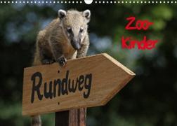 Zoo-Kinder (Wandkalender 2022 DIN A3 quer)