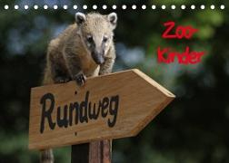 Zoo-Kinder (Tischkalender 2022 DIN A5 quer)