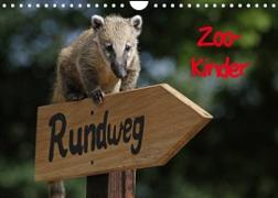 Zoo-Kinder (Wandkalender 2022 DIN A4 quer)