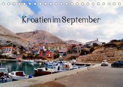 Kroatien im September (Tischkalender 2022 DIN A5 quer)
