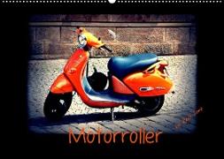 Motorroller (Wandkalender 2022 DIN A2 quer)