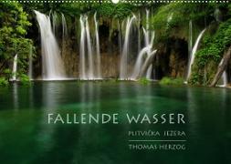 FALLENDE WASSER (Wandkalender 2022 DIN A2 quer)