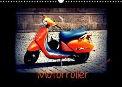 Motorroller (Wandkalender 2022 DIN A3 quer)