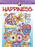 CREATIVE HAVEN HAPPINESS COLORING BOOK