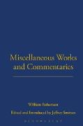 Miscellaneous Works and Commentaries