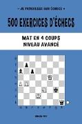500 exercices d'échecs, Mat en 4 coups, Niveau Avancé