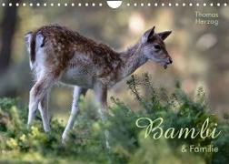 BAMBI & Familie (Wandkalender 2022 DIN A4 quer)
