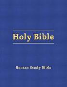 Berean Study Bible (Blue Hardcover)