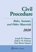 Civil Procedure: Rules, Statutes, and Other Materials, 2020 Supplement
