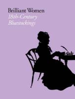 Brilliant Women: 18th-Century Bluestockings