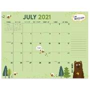 Cal 2022- Monthly Theme Academic Year Desk Pad