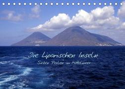 Die Liparischen Inseln (Tischkalender 2022 DIN A5 quer)