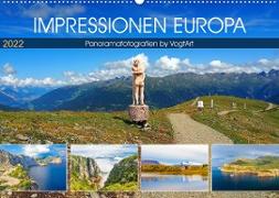 Impressionen Europa, Panoramafotografien by VogtArt (Wandkalender 2022 DIN A2 quer)
