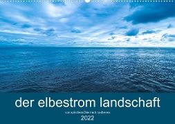 der elbestrom landschaft (Wandkalender 2022 DIN A2 quer)