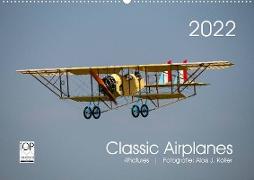 Classic Airplanes (Wandkalender 2022 DIN A2 quer)