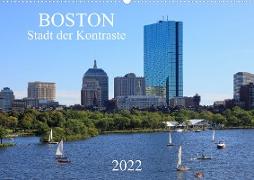 Boston - Stadt der Kontraste (Wandkalender 2022 DIN A2 quer)